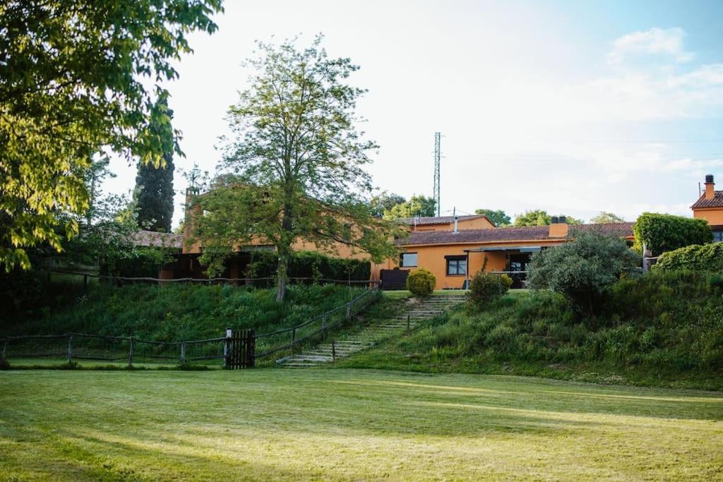 Casa Rural En El Campo Las Dalias Tordera Buitenkant foto